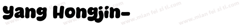 Yang Hongjin字体转换
